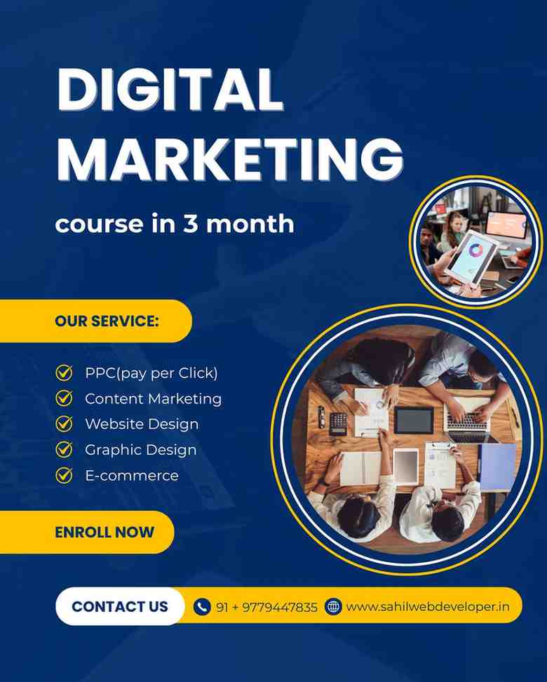 Digital Marketing Course – 3 Months Professional Program